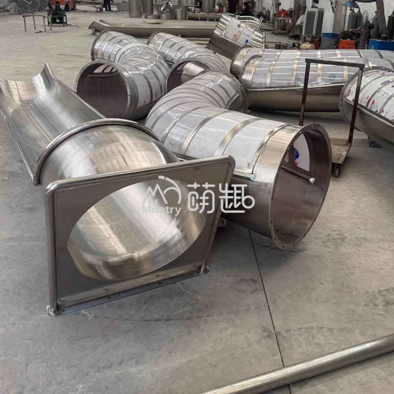 Tube Slide Factory - Moetry Bespoke Stainless Steel Spiral Tube