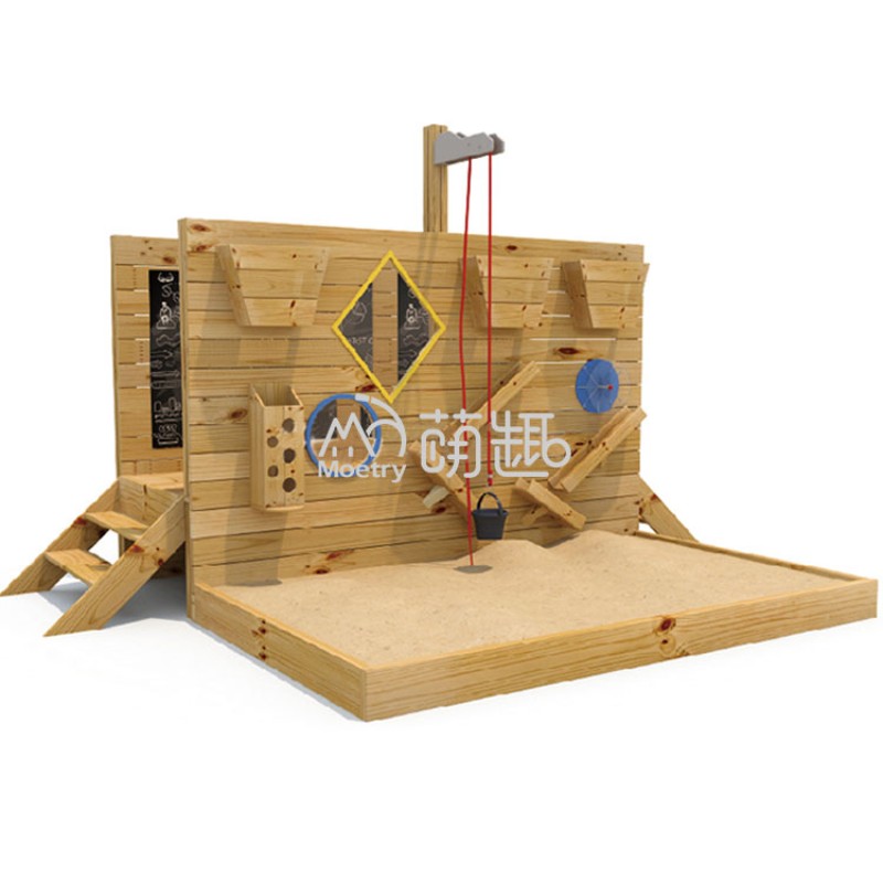 Sandbox Manufacturer - Moetry Montessori Interactive Wooden Sandbox