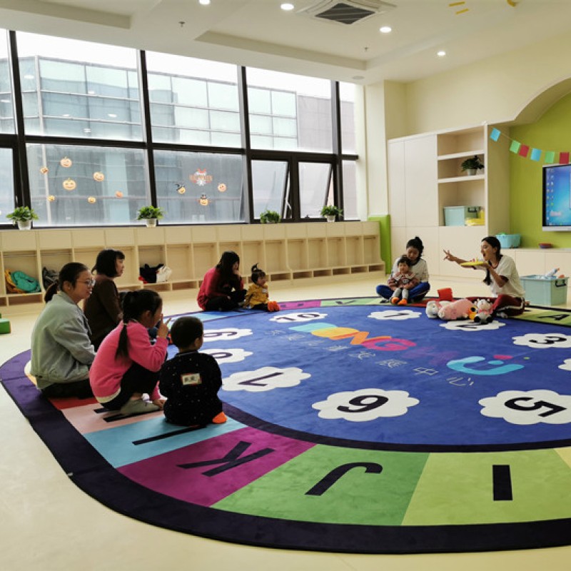 Classroom Carpet Manufacturer - Moetry Customizable Preschool Carpet