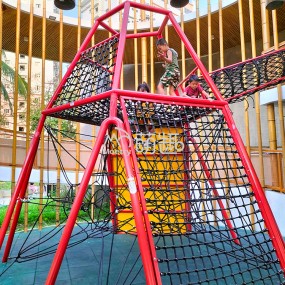 Net Climber Supplier - Moetry Commercial Rope Playground Net Climber