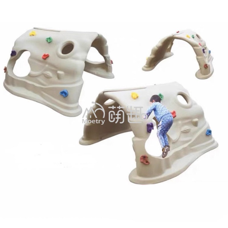 Climber Tunnel Supplier - Moetry Blue U-Shaped Climber Tunnel Plastic