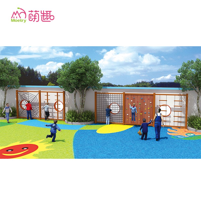 Climbing Wall Manufacturer - Moetry Free Standing Wooden Climbing Wall