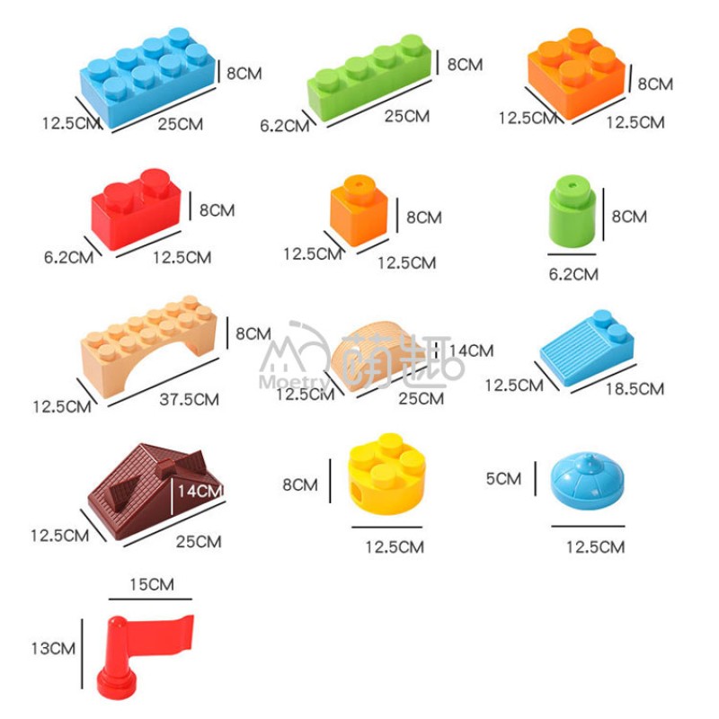 Castle Blocks Manufacturer - Moetry Build My Castle Super Large