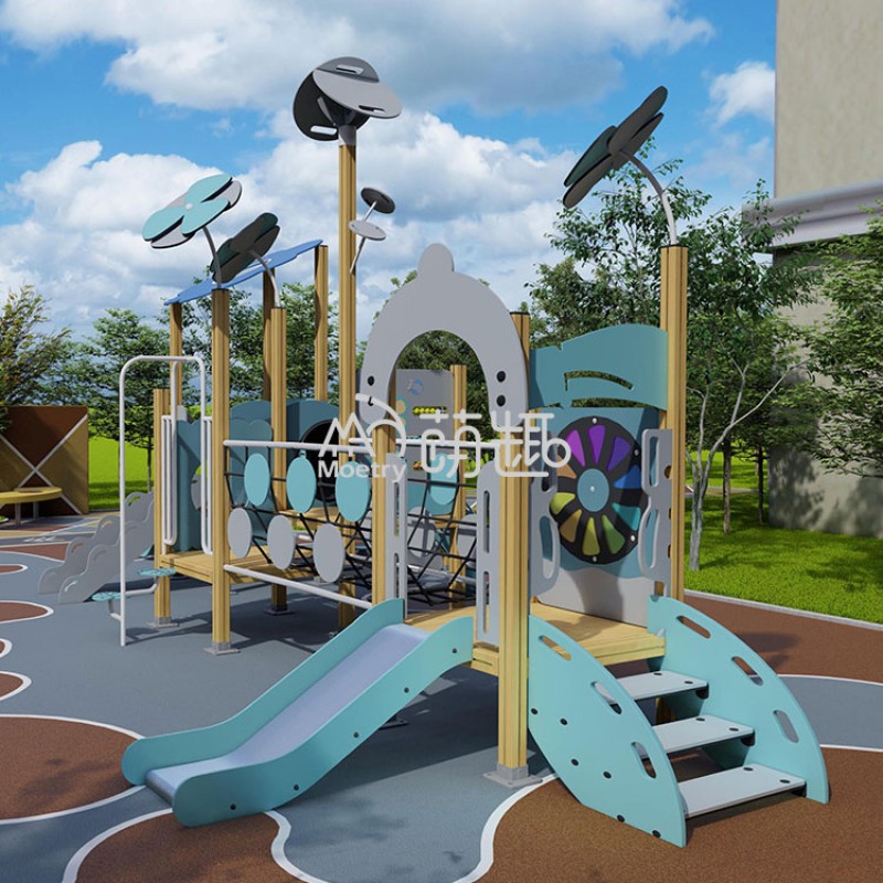 Playground Supplier - Moetry Professional Daycare HDPE Steel Equipment