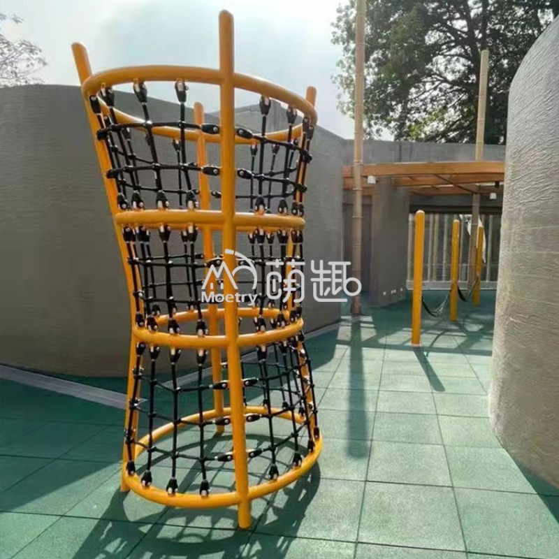 Net Climber Supplier - Moetry Commercial Rope Playground Net Climber