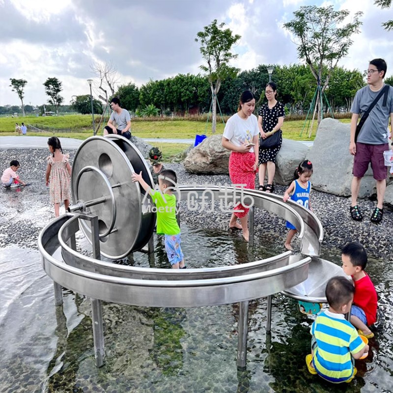 Hydrodynamic Equipment Factory - Moetry Archimedes Screw Water Wheel