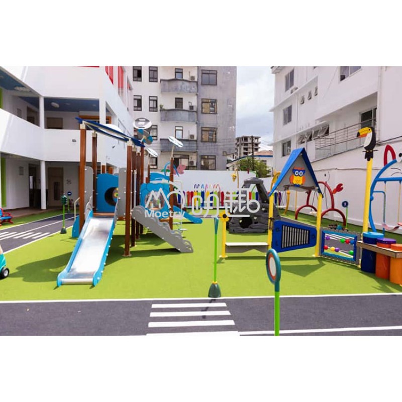 Playground Supplier - Moetry Professional Daycare HDPE Steel Equipment