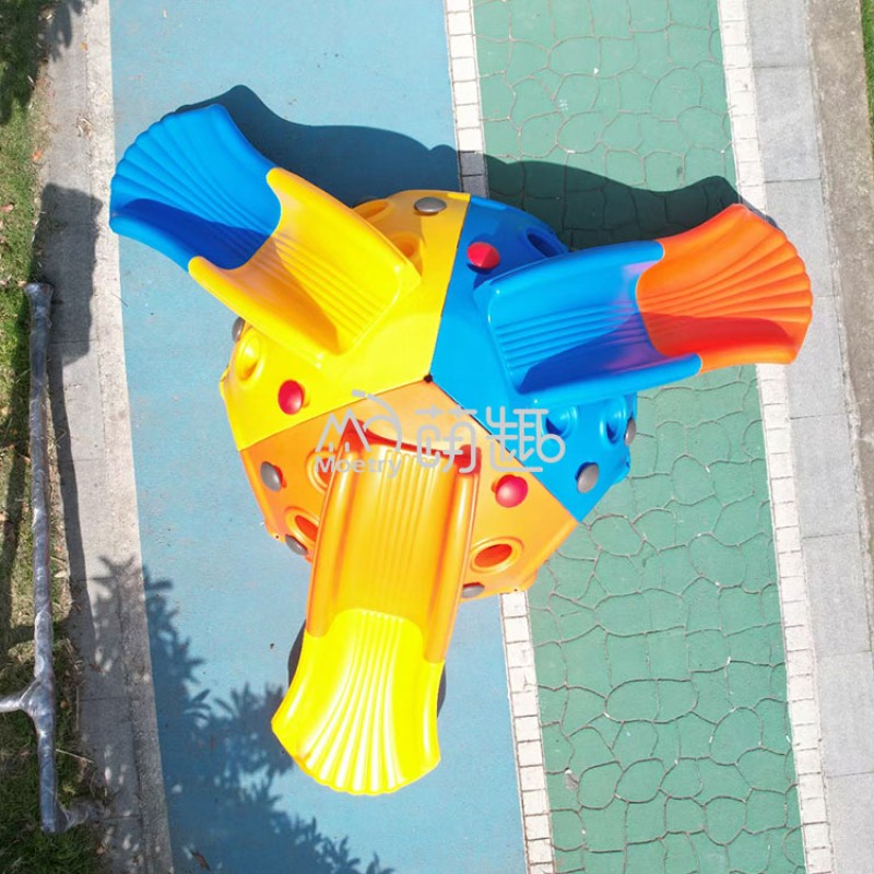 Dome Climber Manufacturer - Moetry Kids Plastic Dome Climber With Slide