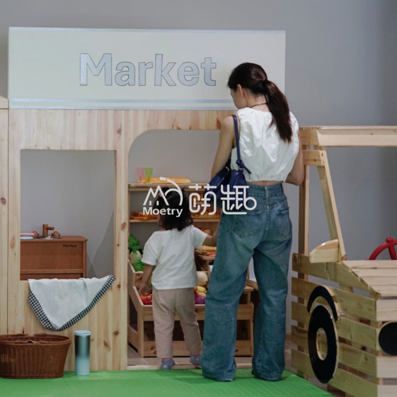 Role Play House Supplier - Moetry Customize Wooden Role Play House