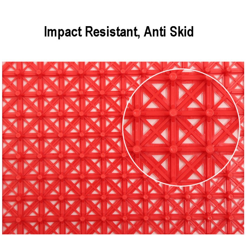 Anti Slip Mat Factory - Moetry Gray 40x40cm Interlocking Floor