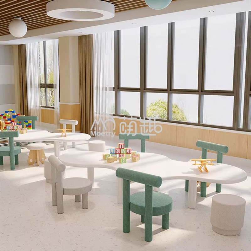 Creative Furniture Supplier - Moetry Modern Wood Cloud Shaped Furniture