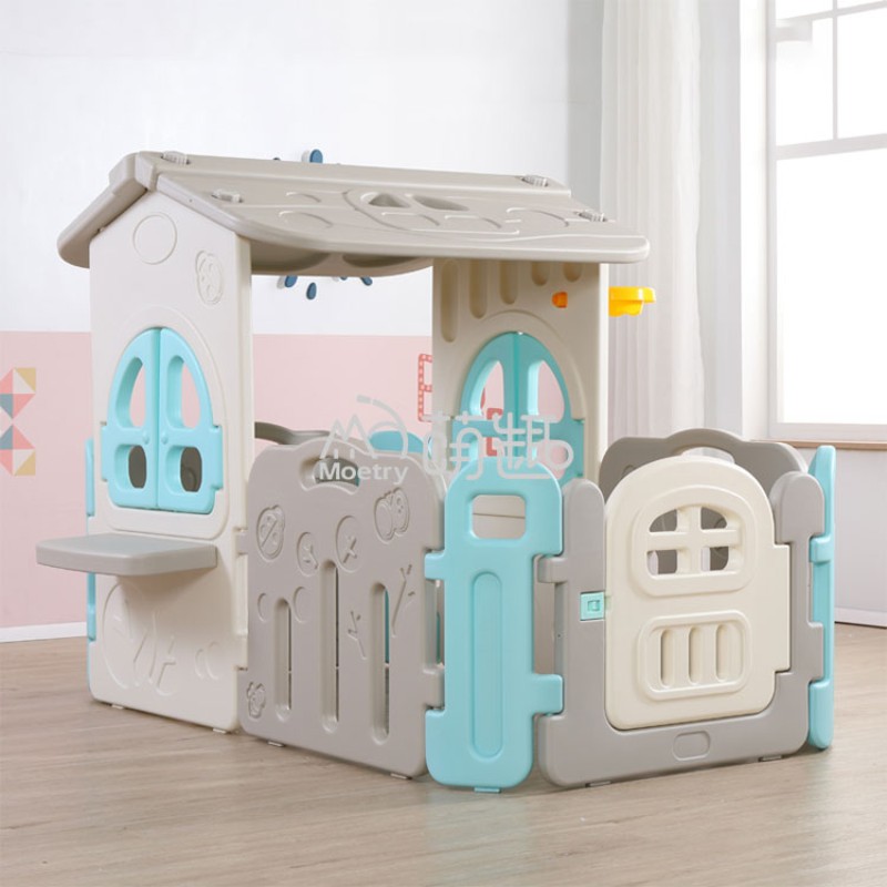 Playpen Supplier - Moetry Modern Pastel Color Ball Pit Playhouse