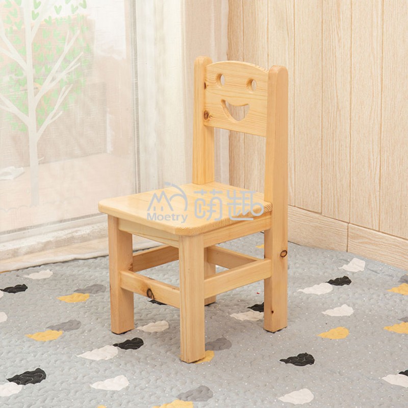 Student Desk Supplier - Moetry Classic Solid Wood 2-Seater Desk Set