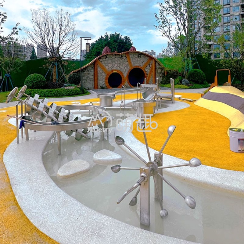 Water Wheel Supplier - Moetry Stainless Steel Scoop Waterwheel Educational