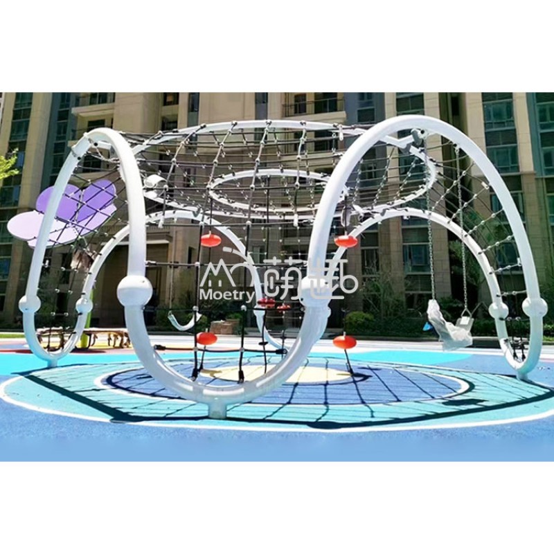 Swing Climber Supplier - Moetry Outdoor Rope Climbing With Swing