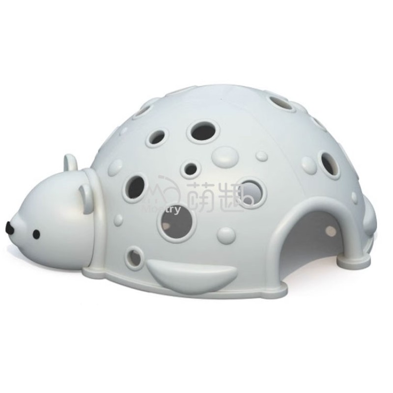 Climbing Dome Factory - Moetry White Pole Bear-Shaped Climbing Dome