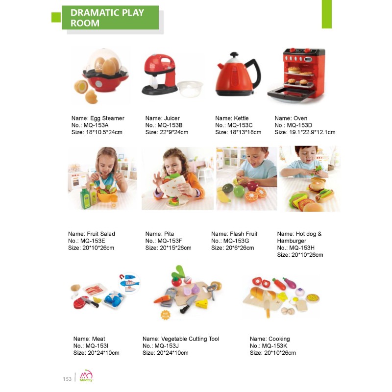 Play Kitchen Factory - Kids Play Kitchen Toys Wooden Fruit Cutting