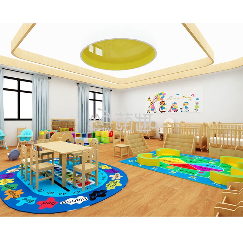 Classroom Set Supplier - Modern 58 Sqm Baby Infant Classroom Furniture