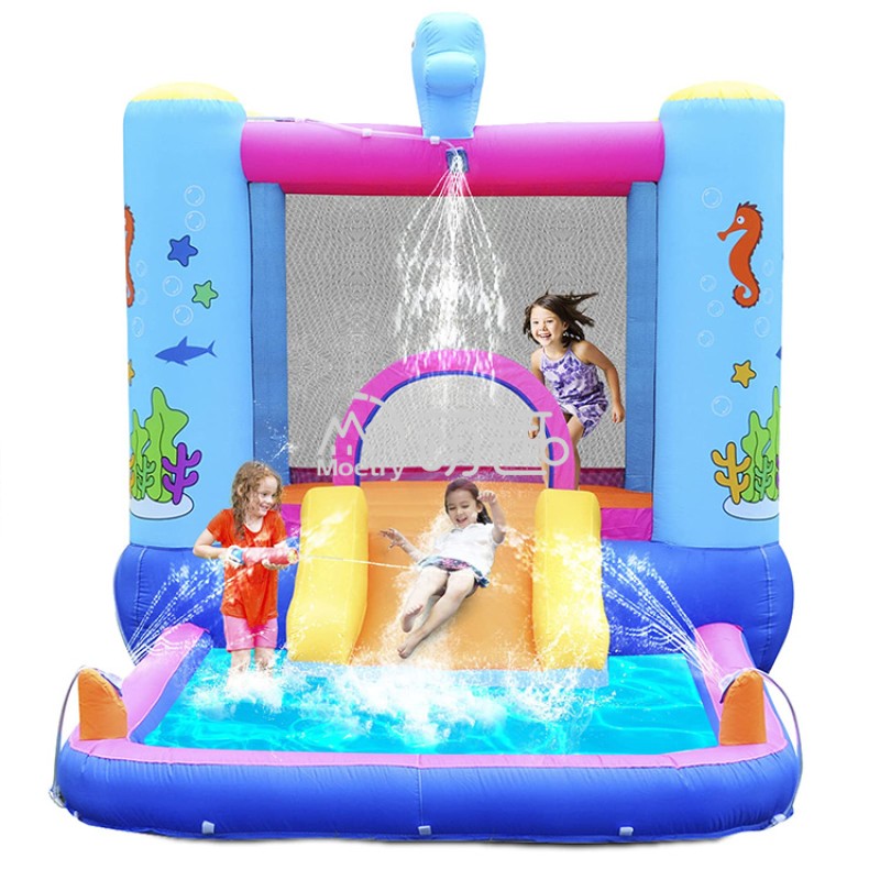 Jump House Factory - Ocean Theme Inflatable Jump House Bouncer
