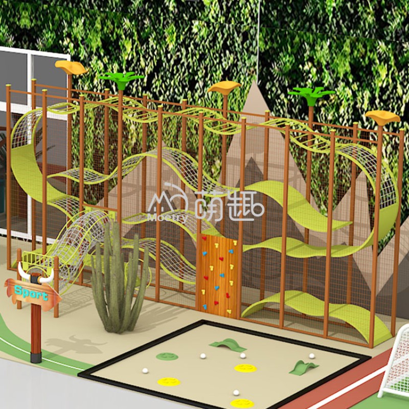 Climbing Frame Manufacturer - Moetry Commercial Outdoor Climbing Frame