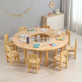 Ring Table Manufacturer - Moetry Modern Ring Shaped Table Activity
