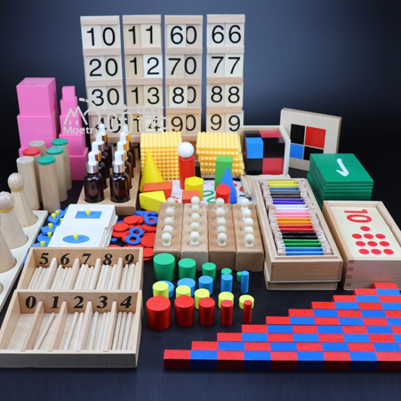 Teaching Aids Manufacturer - Moetry Early Learning Math Set Montessori