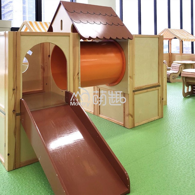 Classroom Loft Manufacturer - Moetry Childcare Toddler Classroom Loft