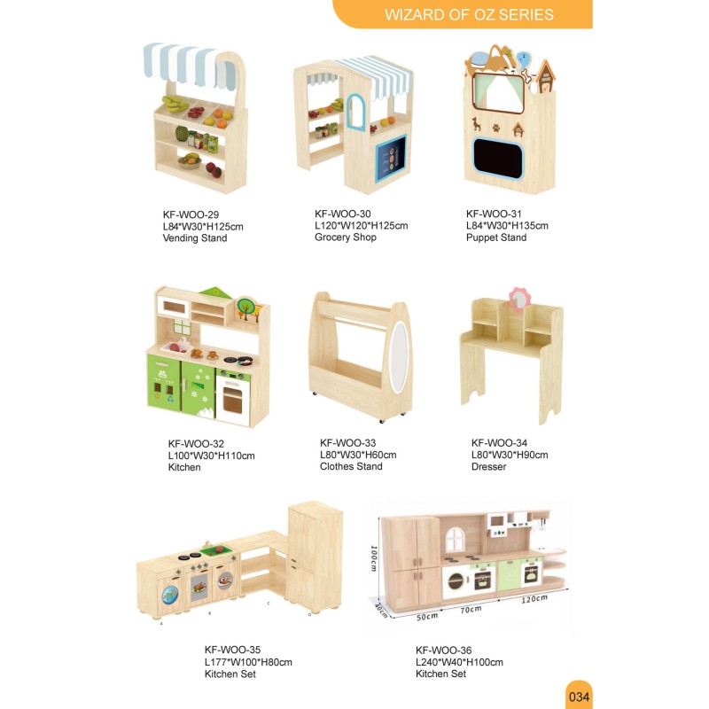 Library Furniture Factory - Moetry Hot Rubber Wood Daycare Furniture