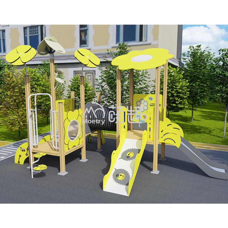 Playground Supplier - Moetry Professional Daycare HDPE Steel Equipment