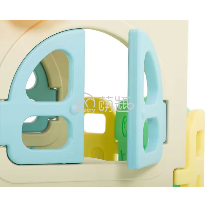 Playpen Supplier - Moetry Modern Pastel Color Ball Pit Playhouse