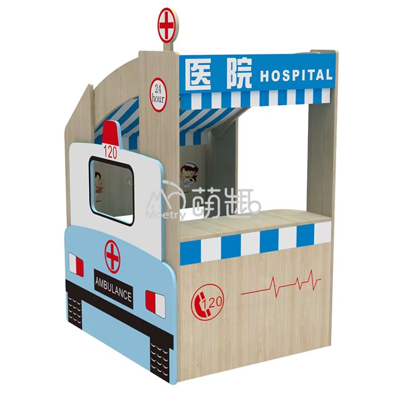 Fire Station Factory - Moetry Kids Fire Station Wooden Role Play