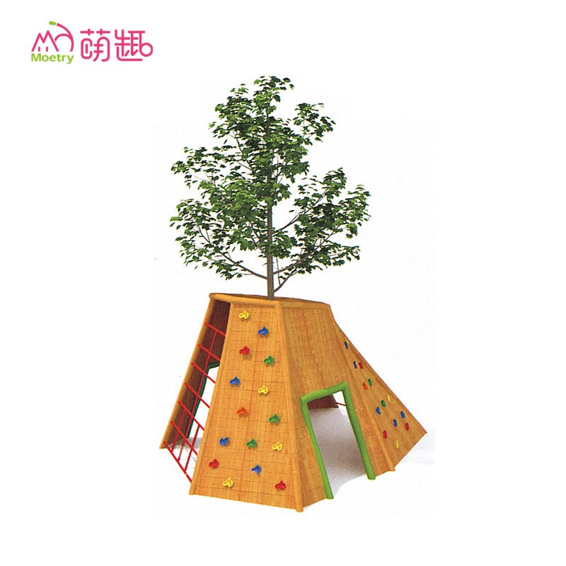 Climbing Wall Manufacturer - Moetry Free Standing Wooden Climbing Wall