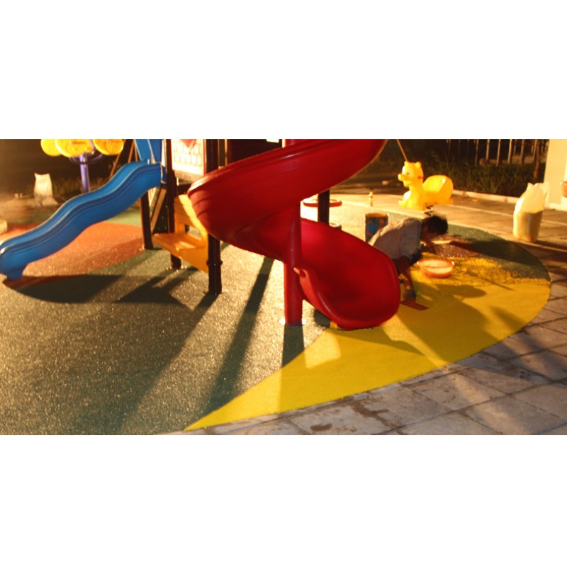 EPDM Flooring Factory - Moetry Custom Pattern EPDM Rubber Surface