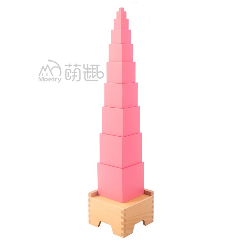 Educational Toy Supplier - Moetry Montessori Sensorial Set Wooden