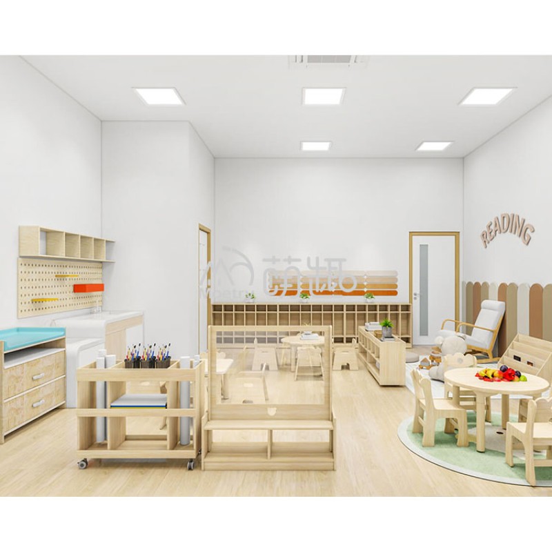 Classroom Set Supplier - Moetry Montessori Table Chair Set Daycare