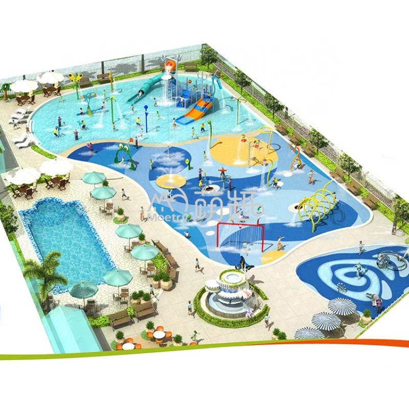 Water Park Factory - Moetry Spa Resort Hotel Water Park Spray