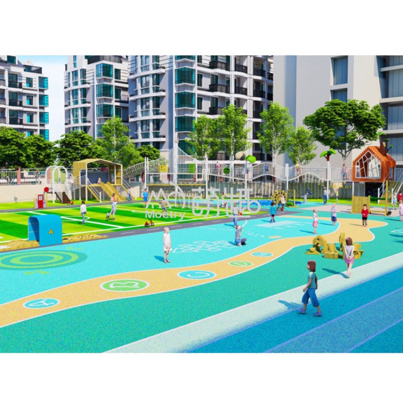 Playground Equipment Supplier - Moetry Children's Outdoor Traffic Park