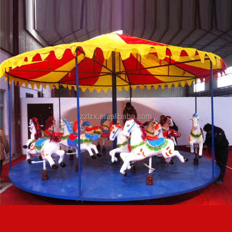 Carousel Manufacturer - Electric Machine Fiberglass Carousel