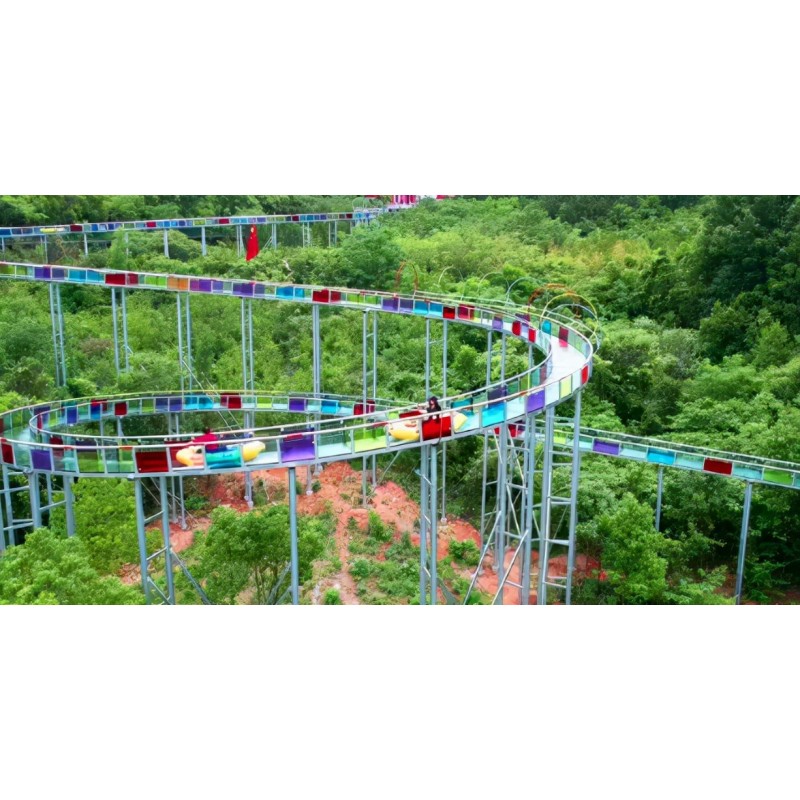 Water Slide Manufacturer - Customized Outdoor Large Glass Rafting