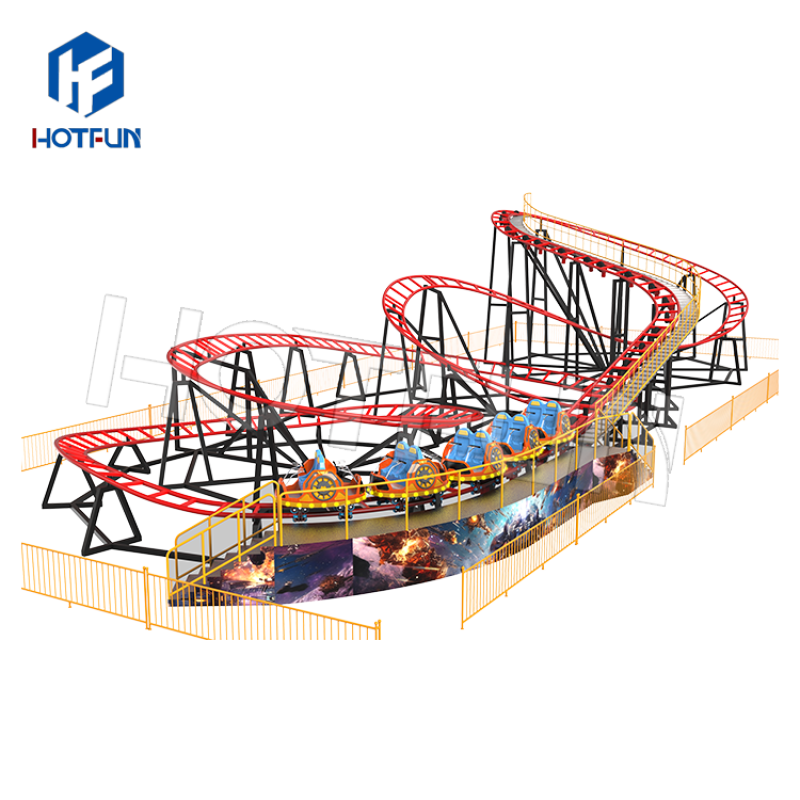 Roller Coaster Factory - Delicate Outdoor Spin Roller Coaster Ride