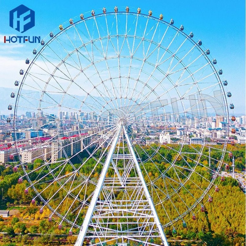 Ferris Wheel Supplier - Manege Children Attractions 120m Carnival Ride