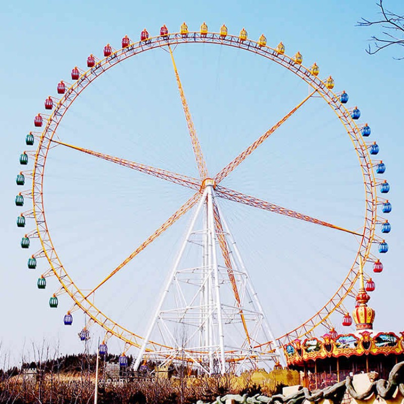 Ferris Wheel Factory - China Factory Direct 88m Thrill Amusement Ride