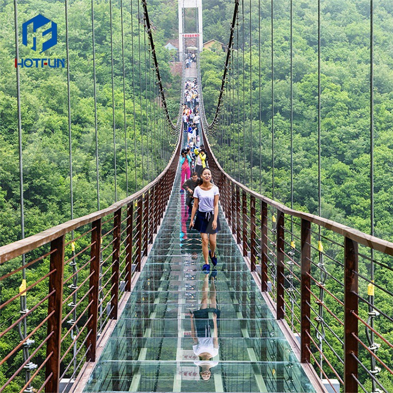 Suspension Bridge Manufacturer - Delicate Hot Selling Glass Bridge