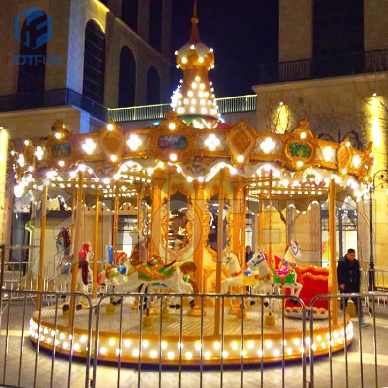 Carousel Manufacturer - Playground Electric 16 Seats Carousel