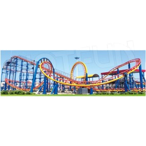 Roller Coaster Factory - High Quality Middle Three Ring Coaster Ride