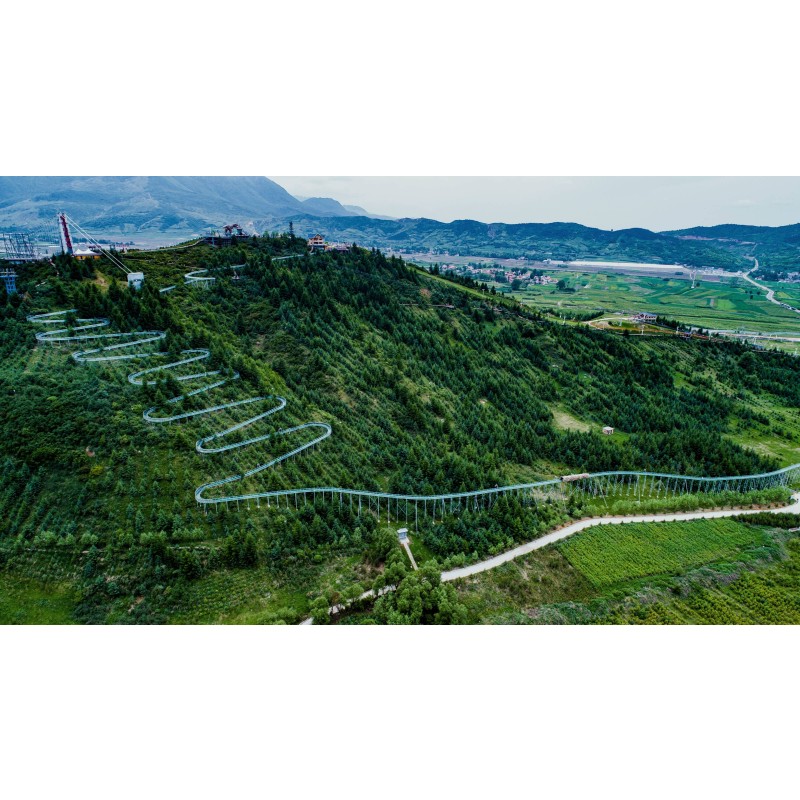 Water Slide Manufacturer - Customized Outdoor Large Glass Rafting