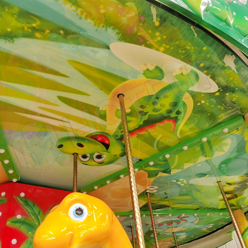Carousel Supplier - Hot Selling Attractive Dinosaur Carousel