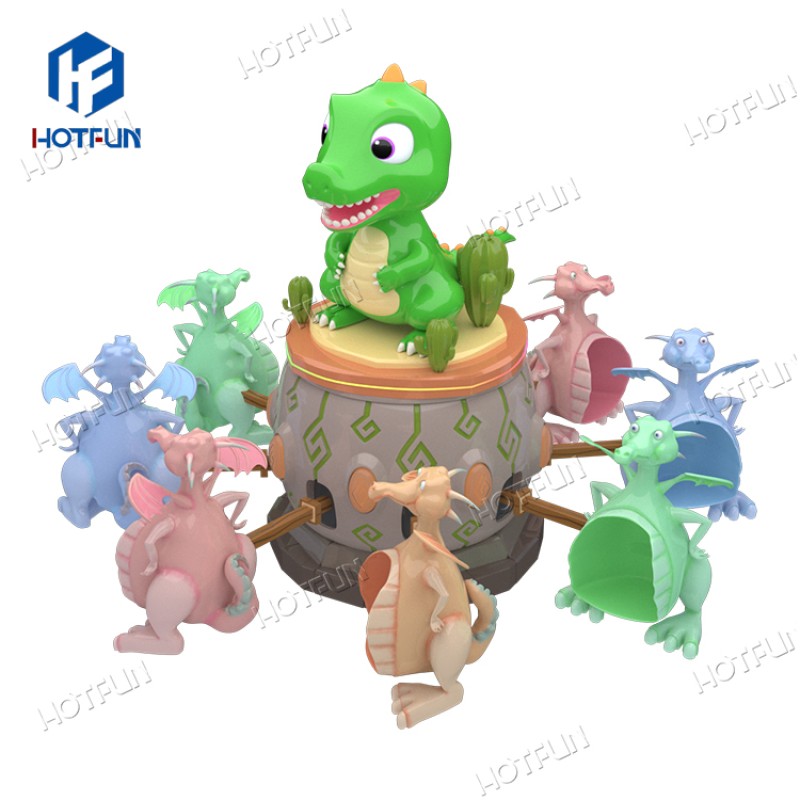 Thrill Ride Manufacturer - Crazy Jumping Machine Dinosaur Bounce