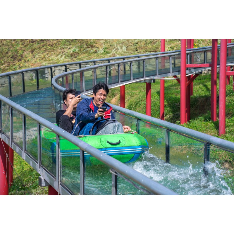 Water Slide Manufacturer - Customized Outdoor Large Glass Rafting