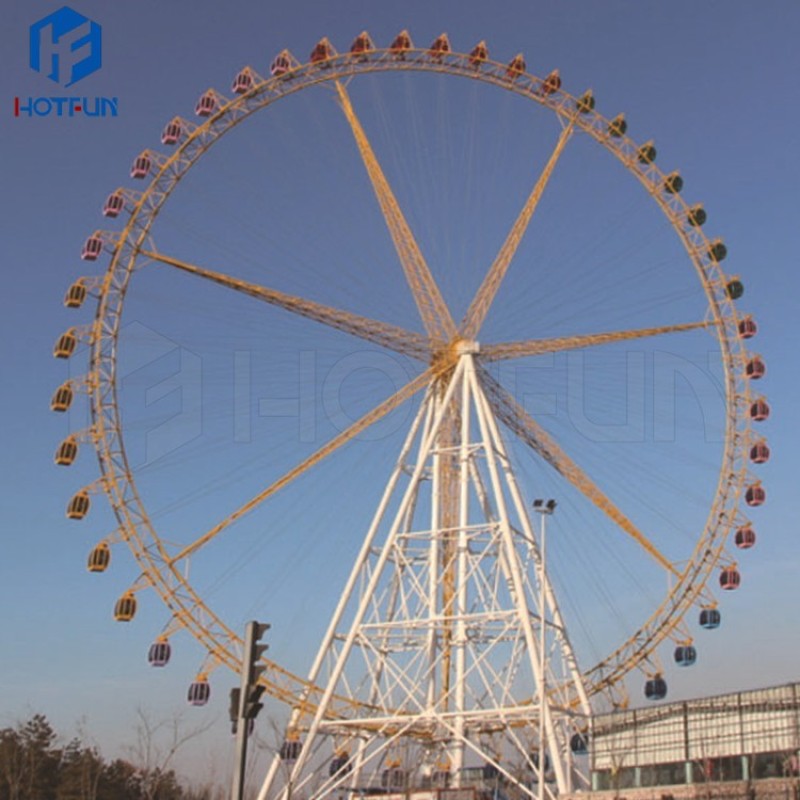 Ferris Wheel Supplier - Delicate 88m Sightseeing Amusement Park Ride
